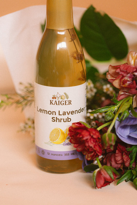 Lemon Lavender Shrub