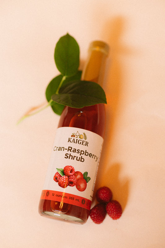 Cran-Raspberry Shrub