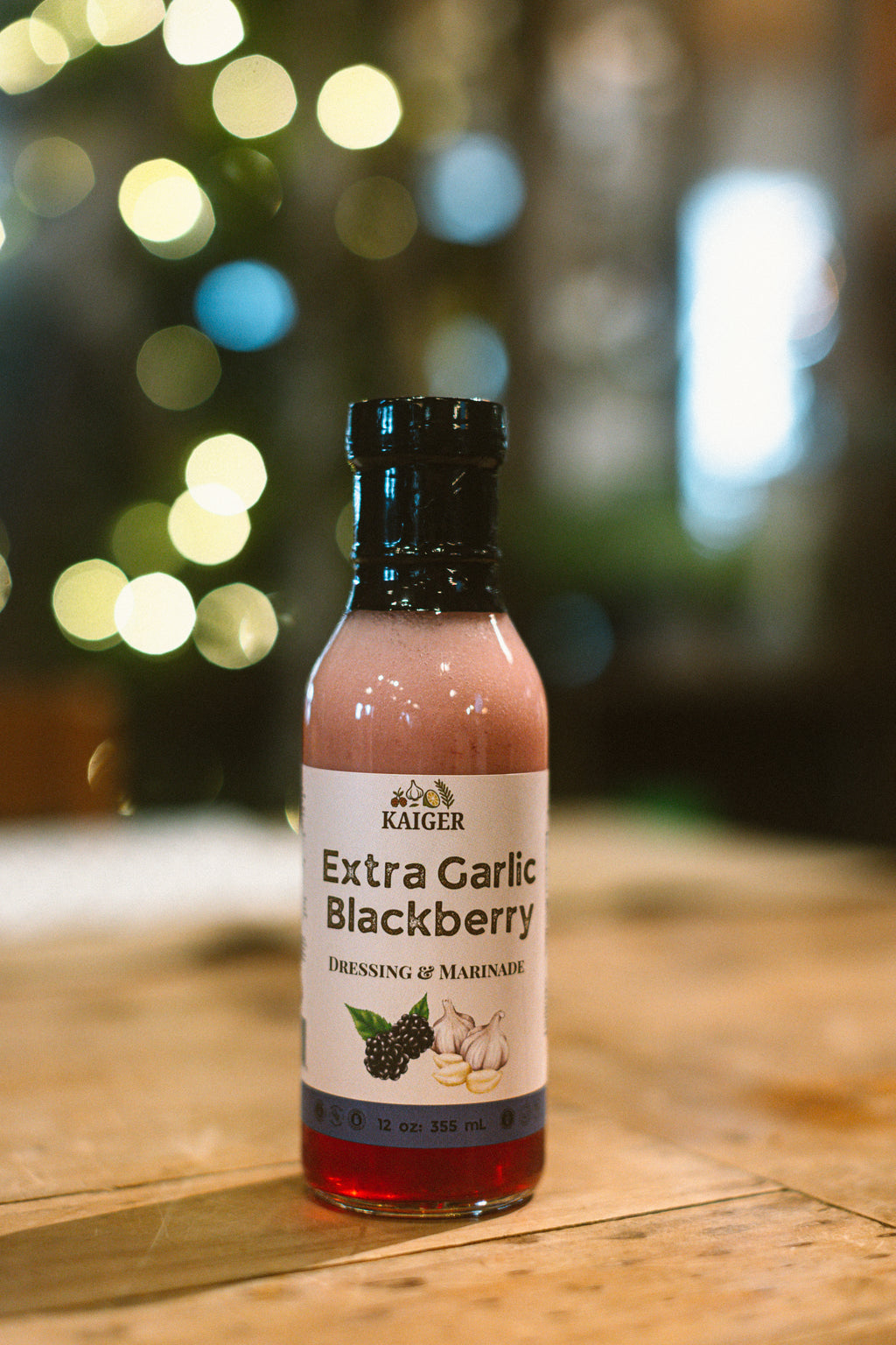 Extra Garlic Blackberry Dressing & Marinade